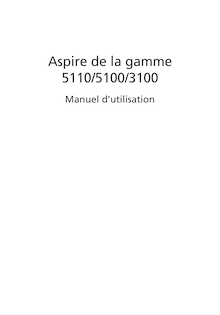 Notice Ordinateur portable Acer  Aspire 5110