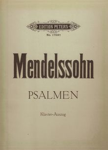 Partition complète, Psalm 98, Op.91, Psalm 98 für achtstimmigen Chor, Solo und Orchester, Op. 91