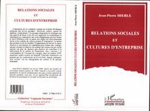 Relations sociales et cultures d entreprise