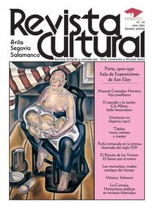 Revista Cultural (Ávila, Segovia, Salamanca). Dirigida y editada por Pilar Coomonte y Nicolás Gless. Nº. 59, Julio 2004.