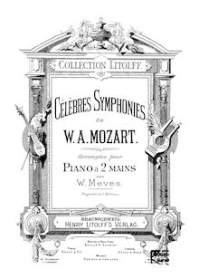 Partition complète, Symphony No.38, Prague Symphony, D major, Mozart, Wolfgang Amadeus par Wolfgang Amadeus Mozart