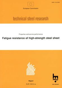 Fatigue resistance of high-strength steel sheet