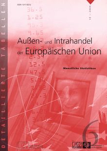 Außen- und Intrahandel der Europäischen Union. Monatliche Statistiken- 10 2000