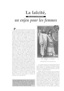 La laïcité, un enjeu pour les femmes - article ; n°1 ; vol.78, pg 50-53