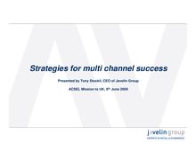 Strategies for multi channel success