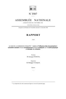 N° 3507 assemblée nationale