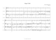 Partition complète, Prelude et Fugue en C major, BWV 545, C major