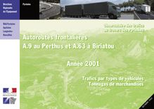 Observatoire des trafics au travers des Pyrénées - Données 1995 à 2001. : 2001_3
