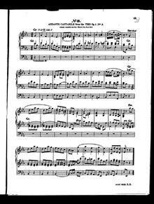 Partition complète, Piano Trio No.3, Op.1 No.3, C minor, Beethoven, Ludwig van