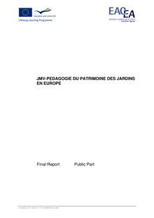 Jmv pedagogie du patrimoine des jardins en europe final report