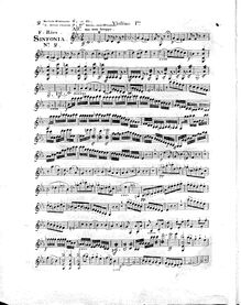 Partition violons I, Symphony No.2, C minor, Ries, Ferdinand