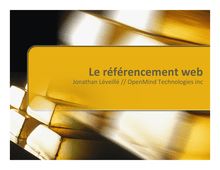 (Microsoft PowerPoint - Le r\351f\351rencement web.pptx)