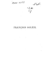 François Soleil / par Charles Monselet