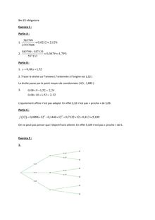 Bac 2012 ES Maths oblig Corrige