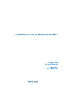 L avenir des moyens de paiement en France