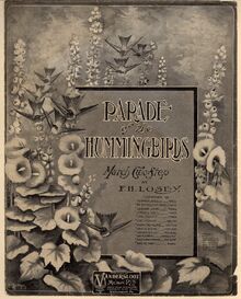 Partition complète, Parade of pour Humming Birds, Losey, Frank Hoyt