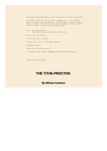 The Tithe-Proctor - The Works of William Carleton, Volume Two