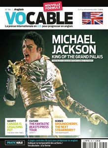 Magazine Vocable - Anglais - Du 15 au 28 novembre 2018