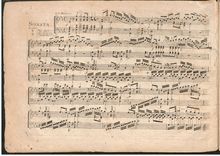Partition complète, Piano Sonata, Op.45, E♭ major, Steibelt, Daniel