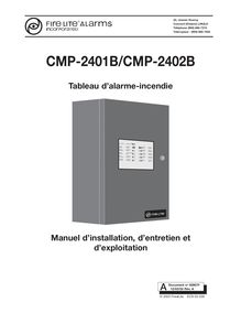 Notice Sécurité Fire-Lite  CMP-2401B