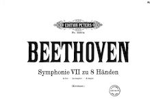 Partition Piano 1, Symphony No.7, A major, Beethoven, Ludwig van
