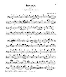Partition basson 1, Serenade, Op.55, E♭ major, Stark, Robert