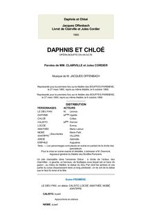 Daphnis et Chloé (Offenbach)