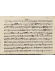 Partition altos, clavecin Concerto en G major, Op.6, G major, Haueisen, Wolfgang Nicolaus