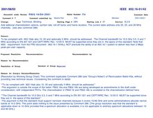 IEEE P802.16 Confirmation Ballot #3b Comment Resolution Report