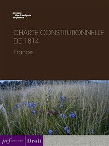 Charte constitutionnelle de 1814