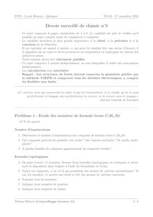 PCSI Lycée Brizeux Quimper DS novembre