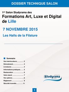 2015 - Lille Art, Luxe et Digital - DT