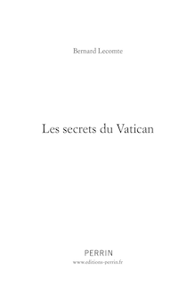 documentation - Les secrets... (Livre)
