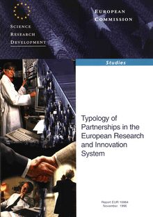 Typology of partnerships in the European research and innovation system