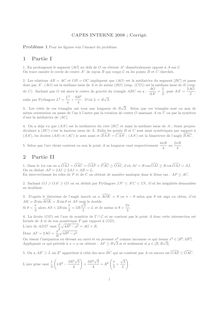 Corrige CAPESINT Composition de mathematiques 2008 CAPES MATHS