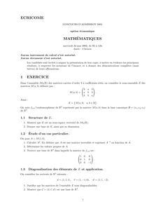Ecricome 2002 mathematiques classe prepa hec (eco)