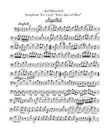 Partition basson 1, 2, 6 Symphonies after Ovid s Metamorphoses, Symphonies exprimant des métamorphoses d Ovide par Carl Ditters von Dittersdorf