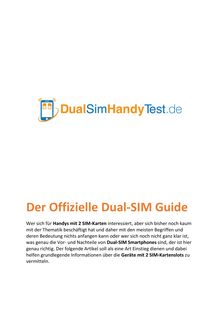 Dual SIM Guide