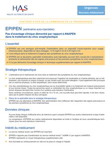 EPIPEN - Synthèse d avis EPIPEN - CT6662