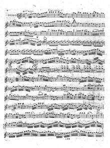 Partition No.2, 6 Duos pour 2 clarinettes, Yost, Michel