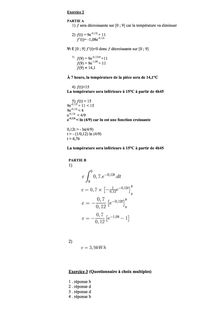 Bac 2013 STI2D STL SPCL Maths exercices 2 et 3