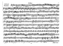 Partition de violon, Gionata, Piccinni, Niccolò