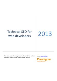 Technical SEO for web developers