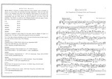 Partition complète et parties, Piano quintette, Op.50