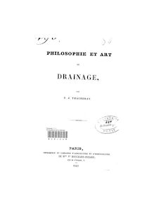 Philosophie et art du drainage / par T. J. Thackeray