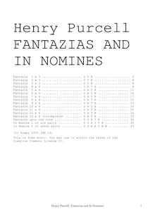 Partition complète (Z.732-747), Fantazias et en Nomines