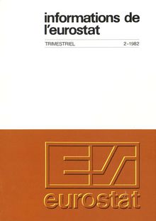 Informations de l eurostat. TRIMESTRIEL 2-1982