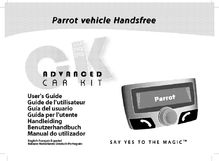 Notice kits voiture mains-libres Parrot  CK3100