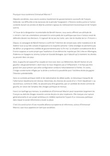 TRIBUNE - Pourquoi nous soutenons Emmanuel Macron
