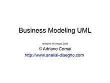 Tutorial Business Modeling UML - Adriano Comai